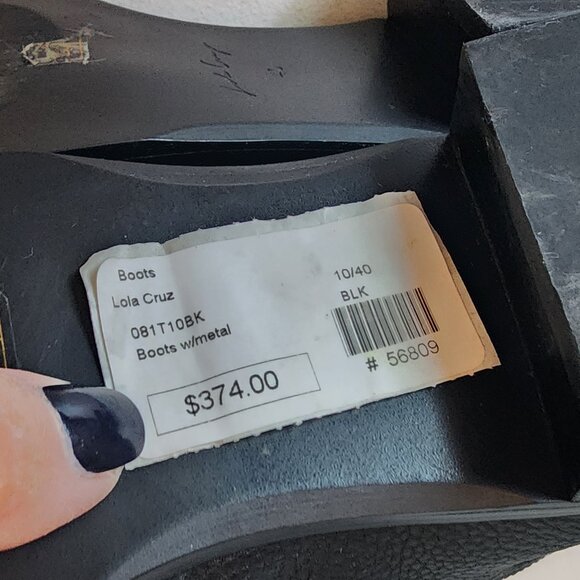 Lola Cruz Boots "EUC" - Picture 15 of 16